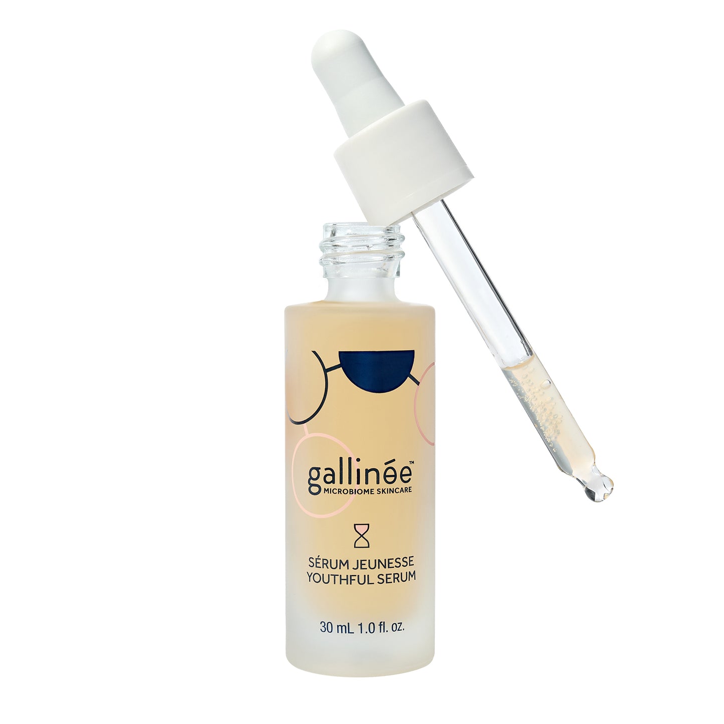 Serum anti-îmbătrânire Gallinee cu acid lactic postbiotic, 30 ml