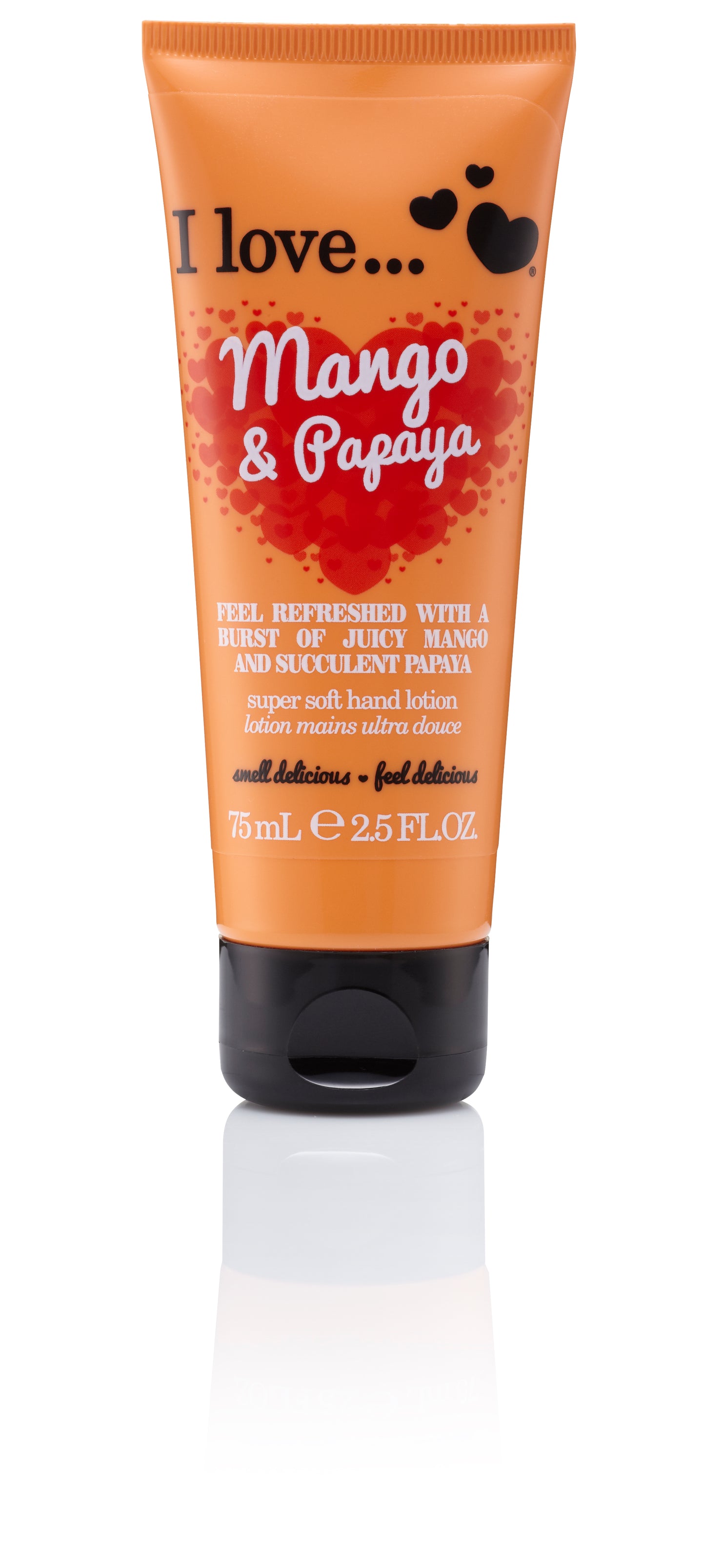 Cremă de mâini Mango Papaya I Love Originals, 75 ml