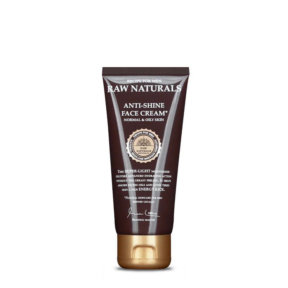Cremă pentru ten gras Raw Naturals Anti-Shine, 100 ml