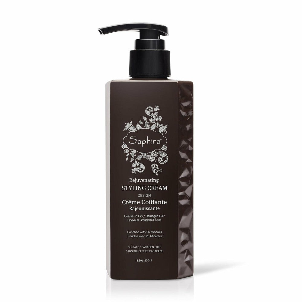 Cremă-tratament pentru păr aspru Rejuvenating Styling Saphira, 250 ml