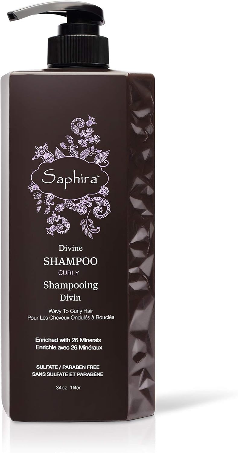 Șampon Divine Curls Saphira pentru păr creț