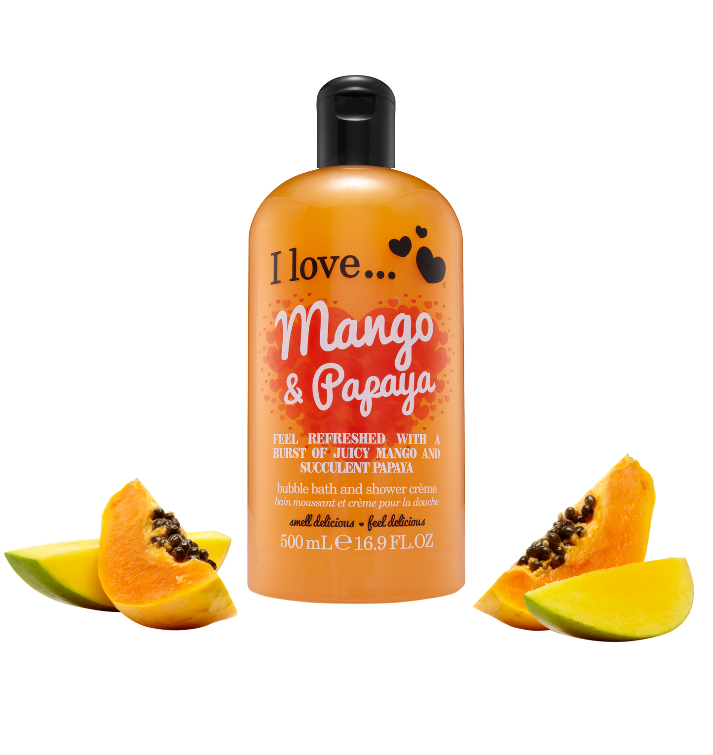 Gel de duș Mango Papaya I Love Originals, 500 ml