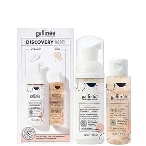 Discovery Set pentru curățarea și strălucirea tenului Gallinee