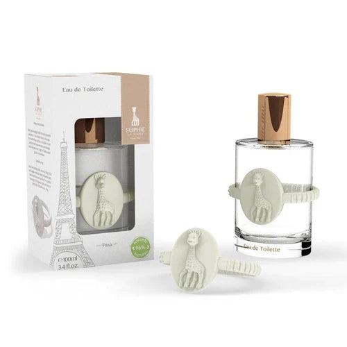 Apă de toaletă 100 ml cu inel pentru dentiție Sophie La Girafe