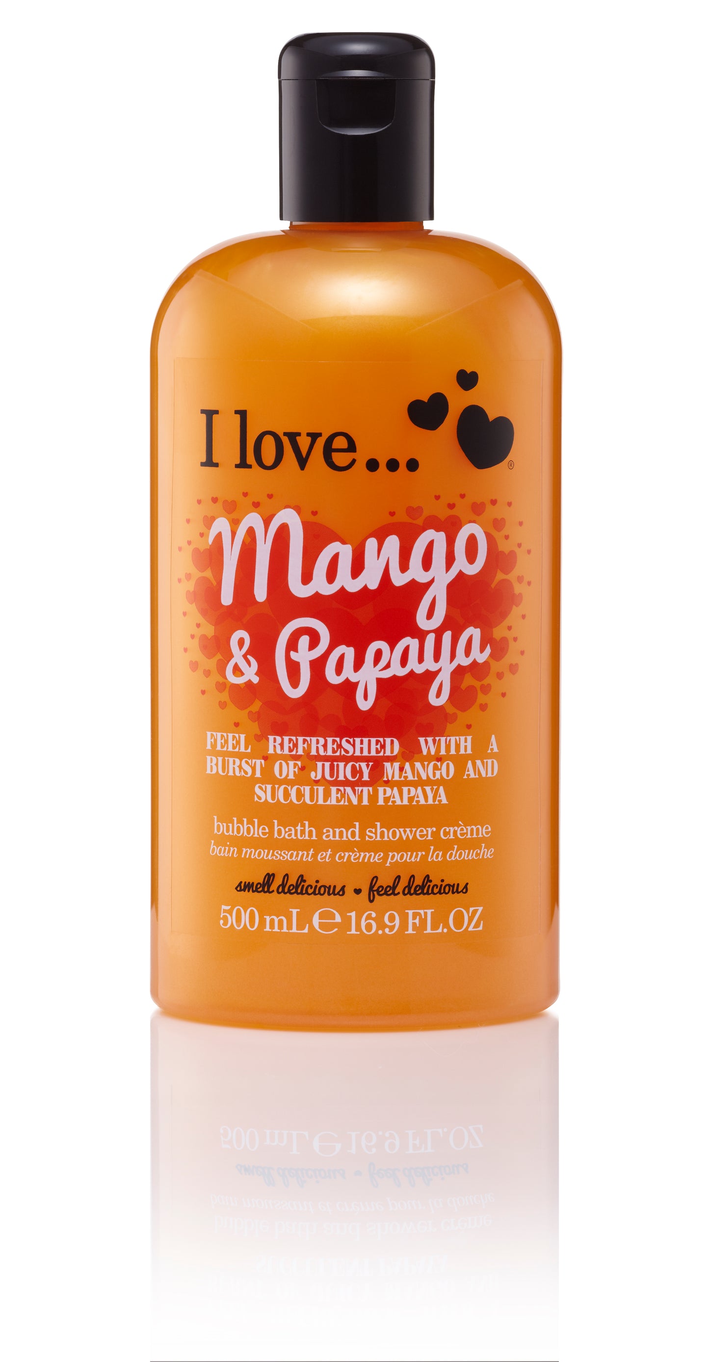 Gel de duș Mango Papaya I Love Originals, 500 ml