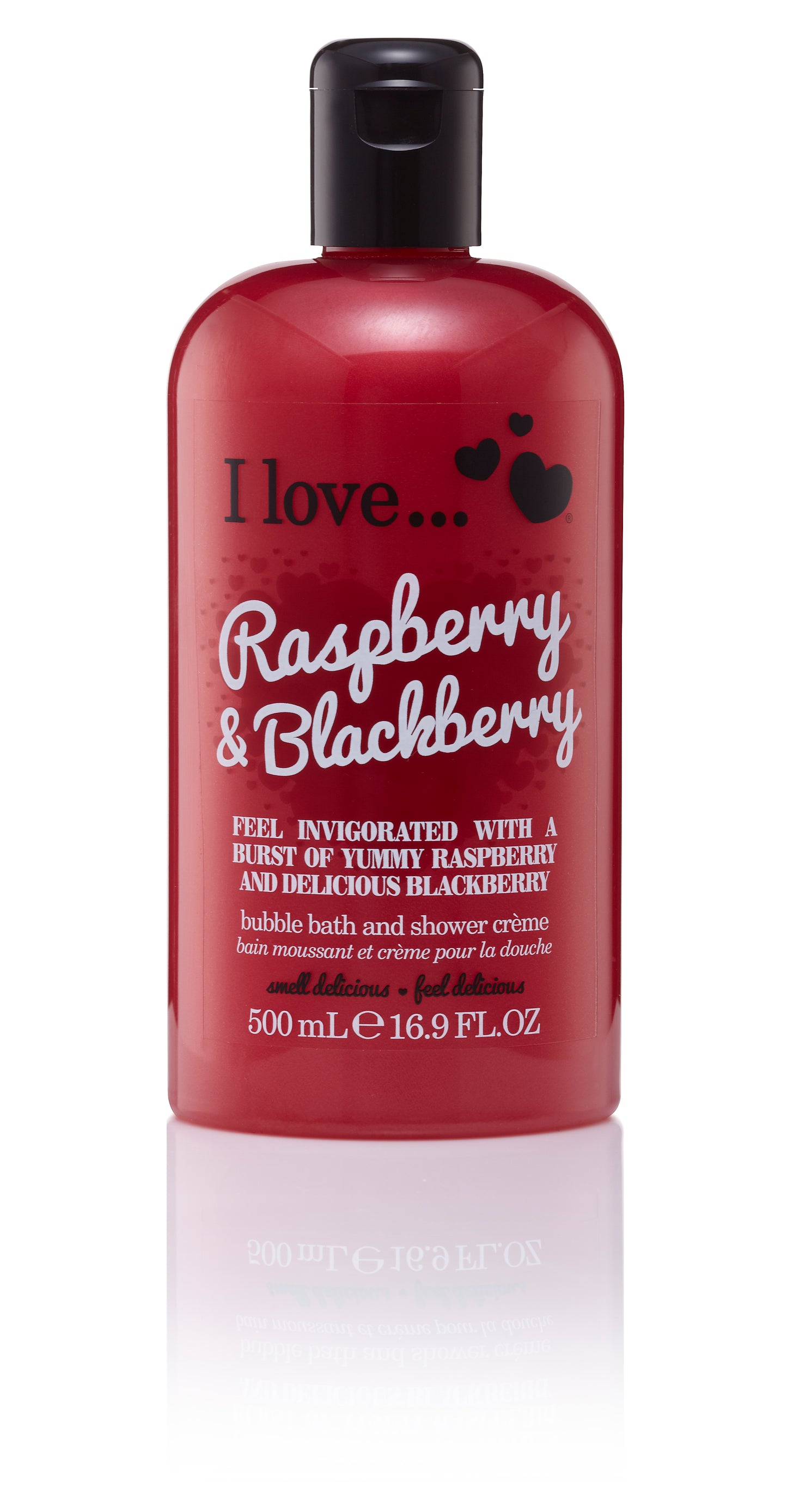 Gel de duș Raspberry Blackberry I Love Originals, 500 ml