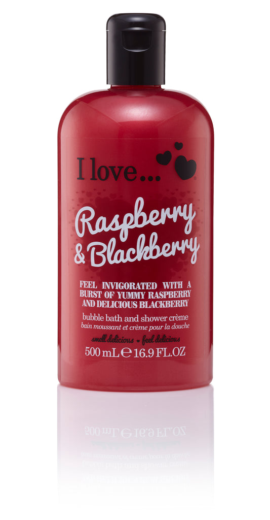 Gel de duș Raspberry Blackberry I Love Originals, 500 ml