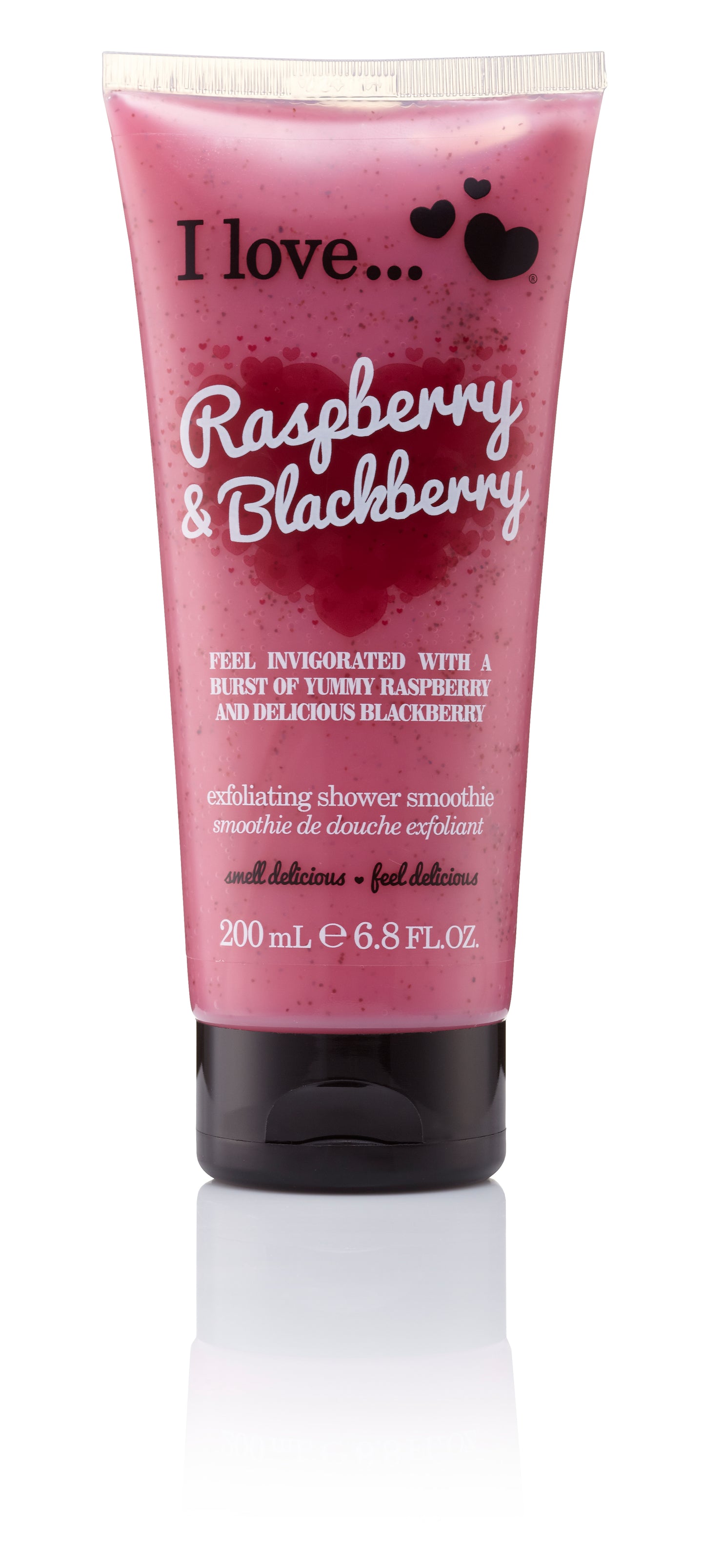 Exfoliant de corp I Love Raspberry Blackberry Originals, 200 ml