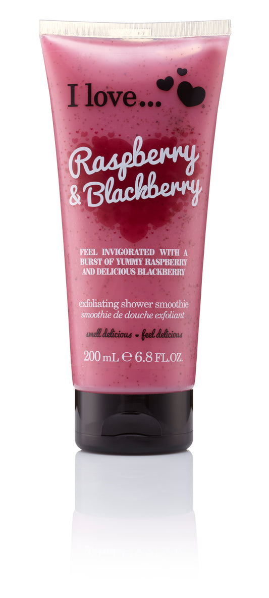 Exfoliant de corp I Love Raspberry Blackberry Originals, 200 ml