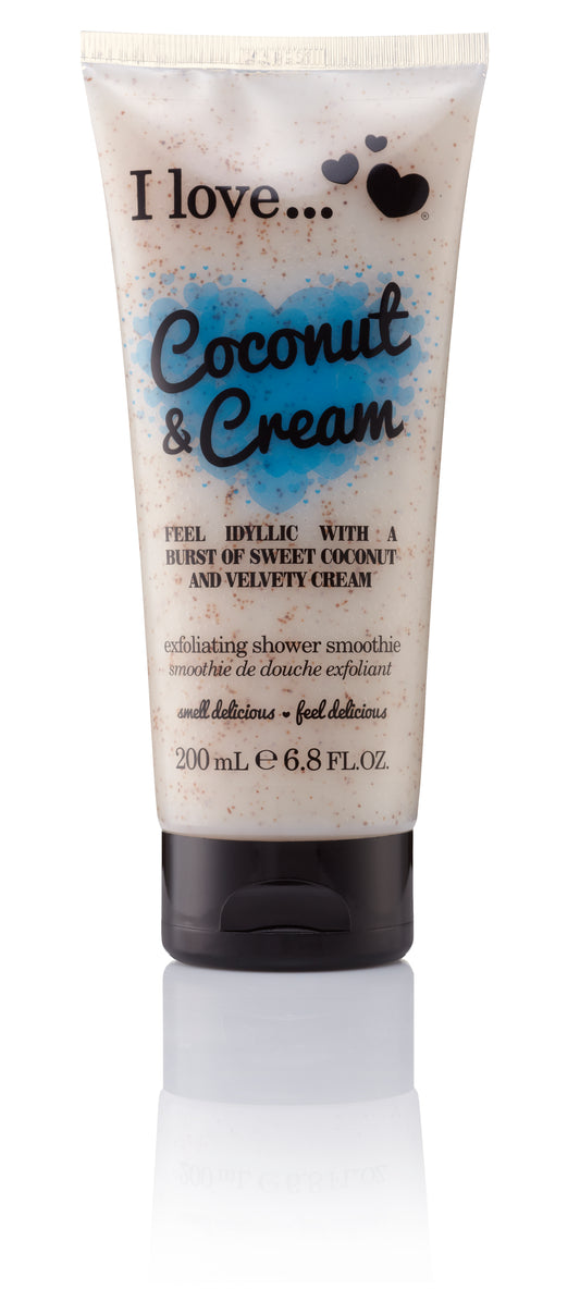 Exfoliant de corp Coconut Cream I Love Originals, 200 ml