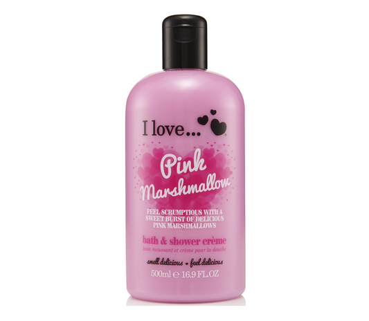 Gel de duș Pink Marshmallow I Love Originals, 500 ml