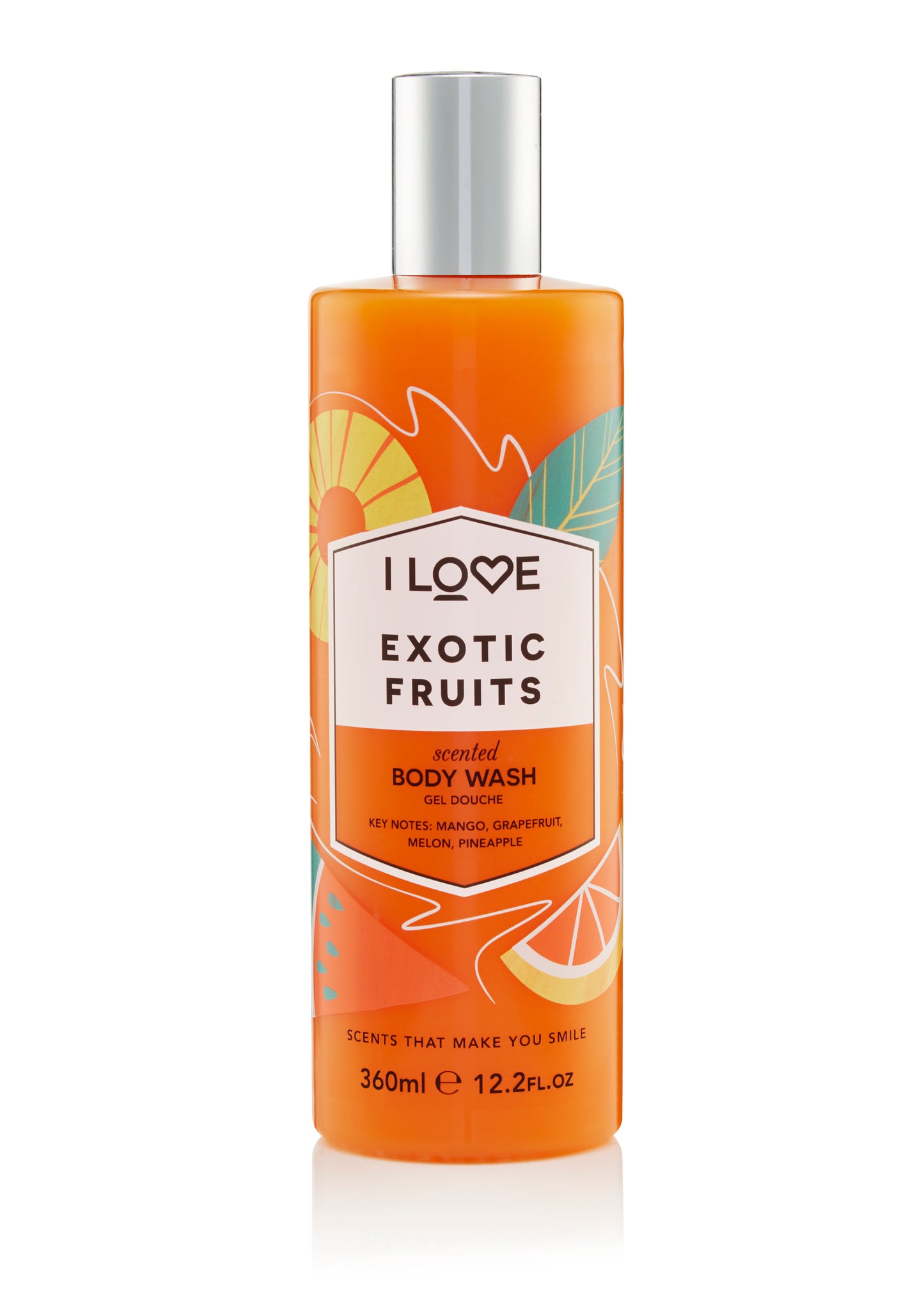 Gel de duș Exotic Fruits I Love SIGNATURE, 350 ml