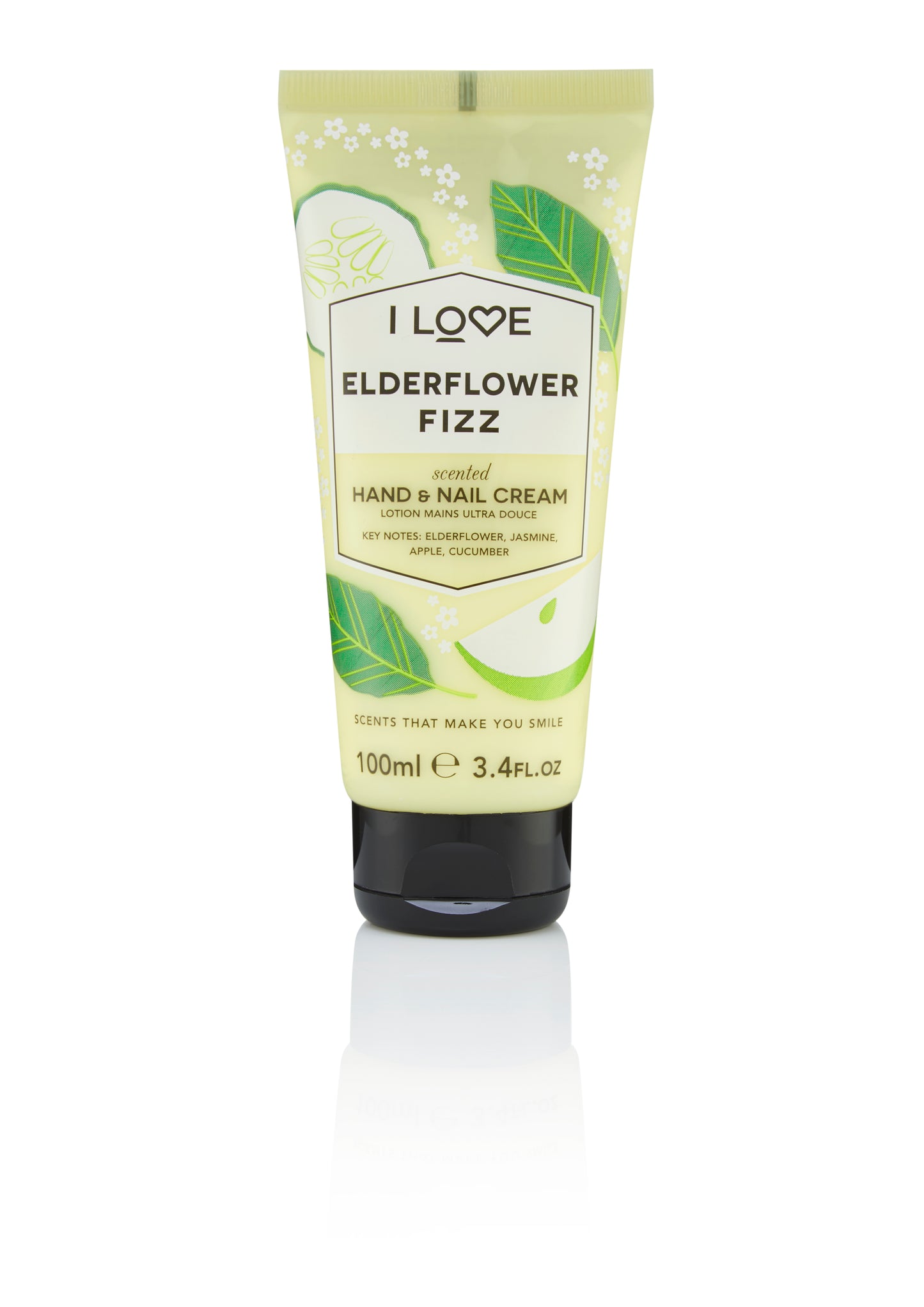 Cremă de mâini și unghii Elderflower Fizz I Love SIGNATURE, 100 ml