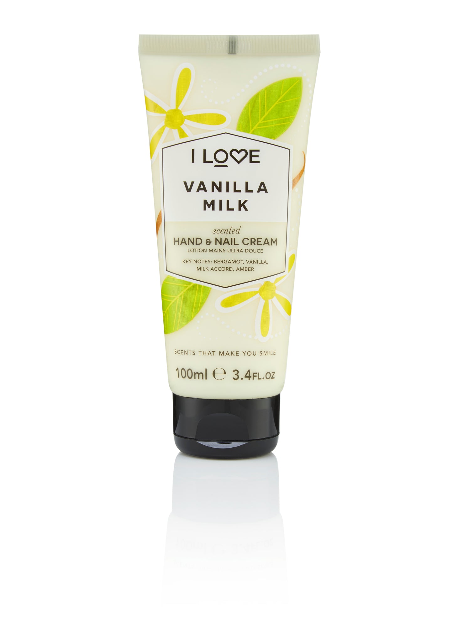 Cremă de mâini și unghii Vanilla Milk I Love SIGNATURE, 100 ml
