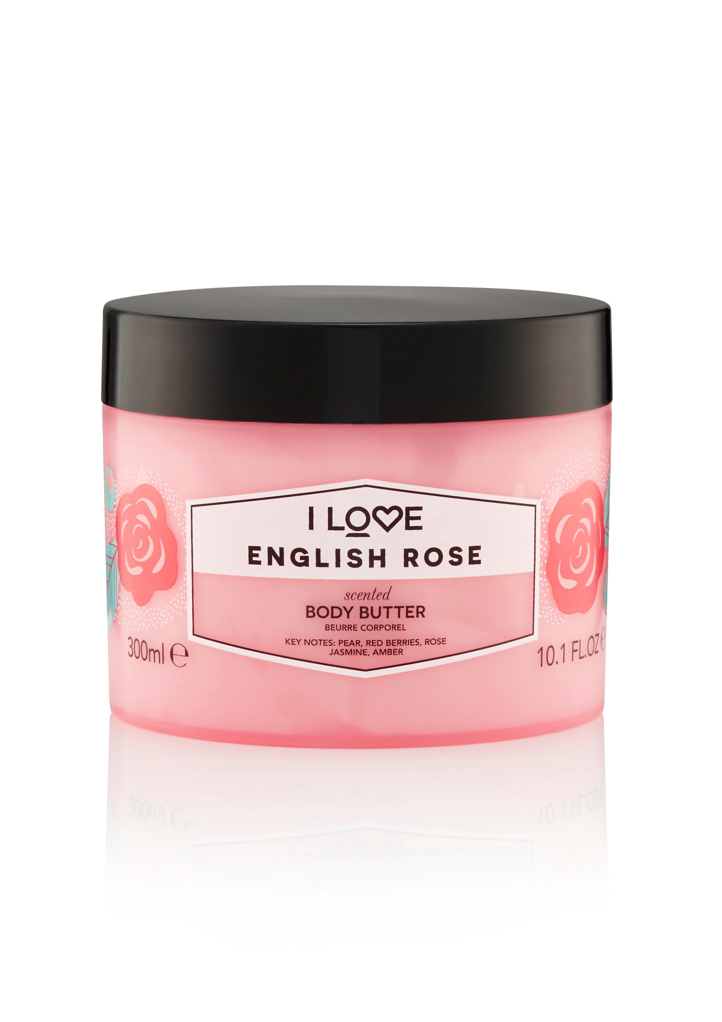 Unt de corp English Rose I Love SIGNATURE, 330 ml