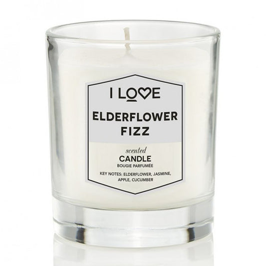 Lumânare parfumată Elderflower Fizz I Love SIGNATURE, 160 g