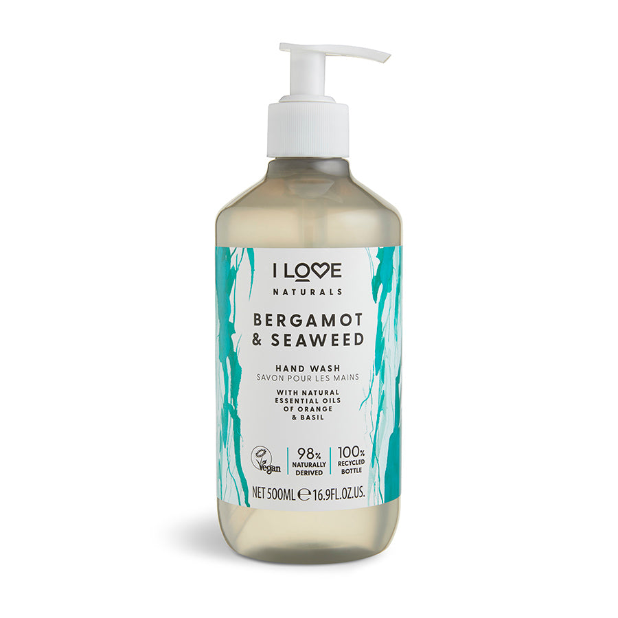 Săpun lichid I Love Bergamot Seaweed Naturals, 500 ml