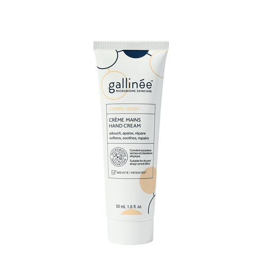 Cremă de mâini Gallinee cu complex Triple Biotic, 50 ml
