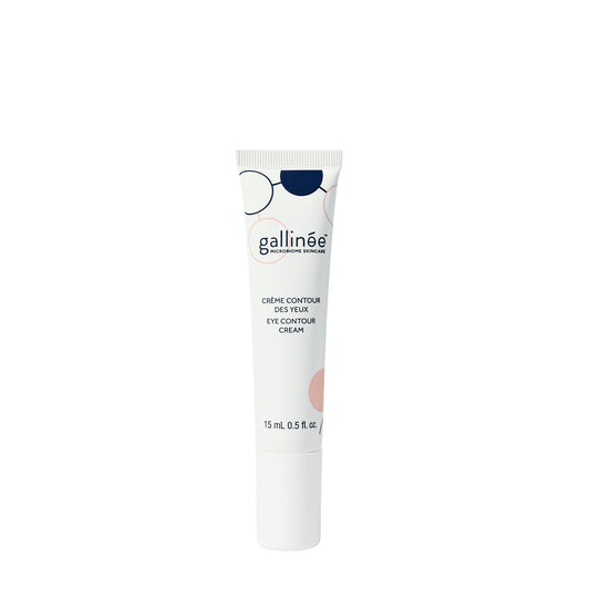 Cremă contur ochi Gallinee cu prebiotice și probiotice calmante, 15 ml