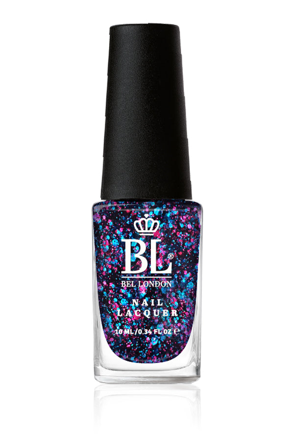 Lac de unghii cu sclipici Bel London, 10 ml