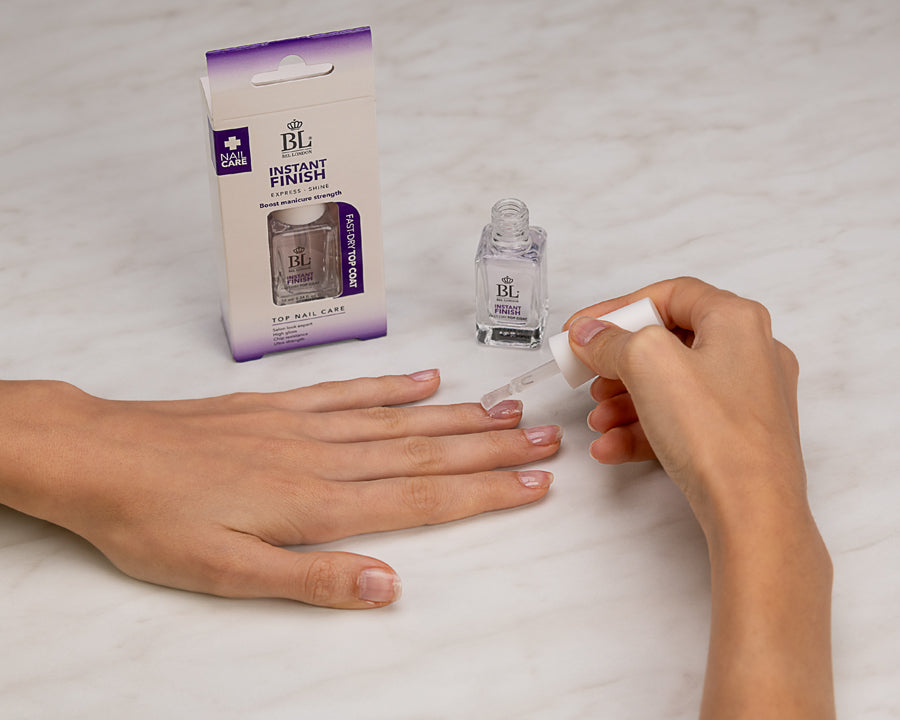 Lac de unghii cu uscare rapidă Instant Finish Bel London, 10 ml