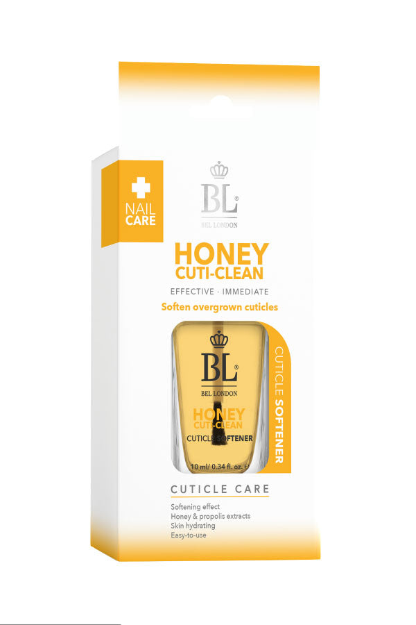 Gel pentru cuticule Honey Cuti-Clean Bel London, 10 ml