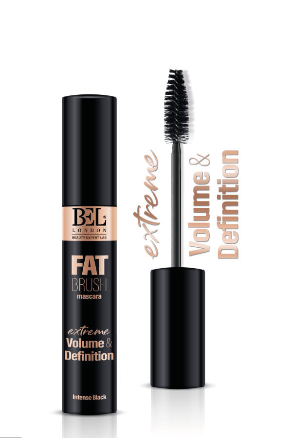Mascara Fat Brush Intense Black Bel London, 13.5 ml