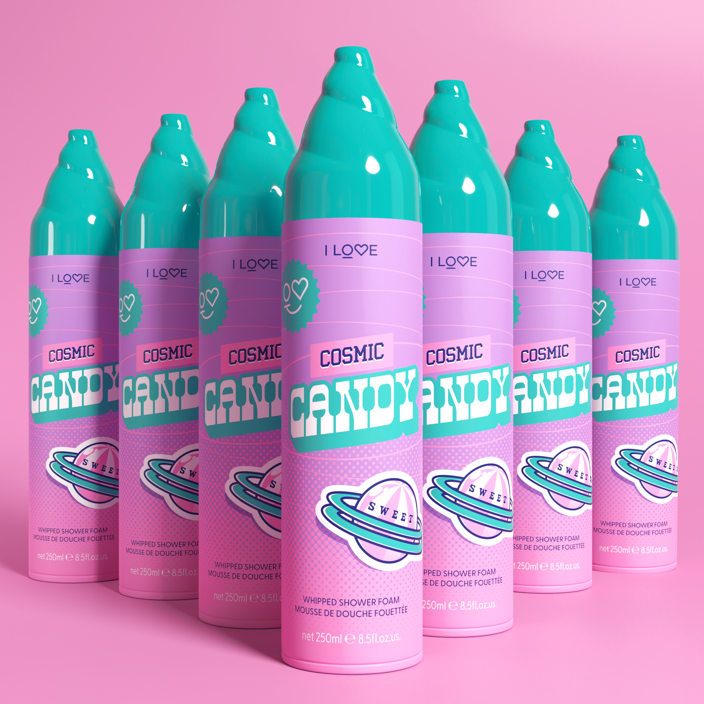 Spuma de dus Cosmic Candy I Love, 250 ml