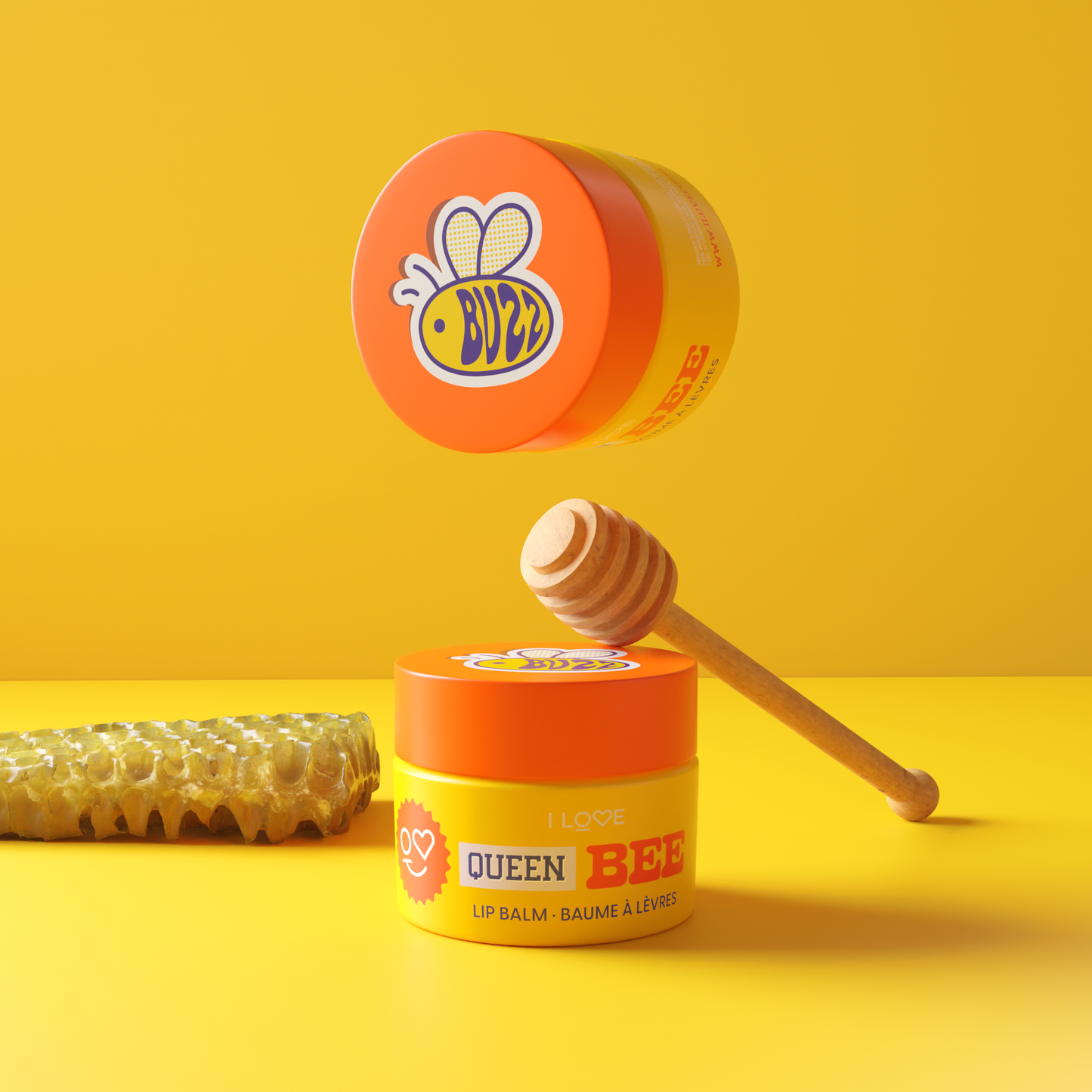 Balsam de buze Queen Bee I Love, 10 g