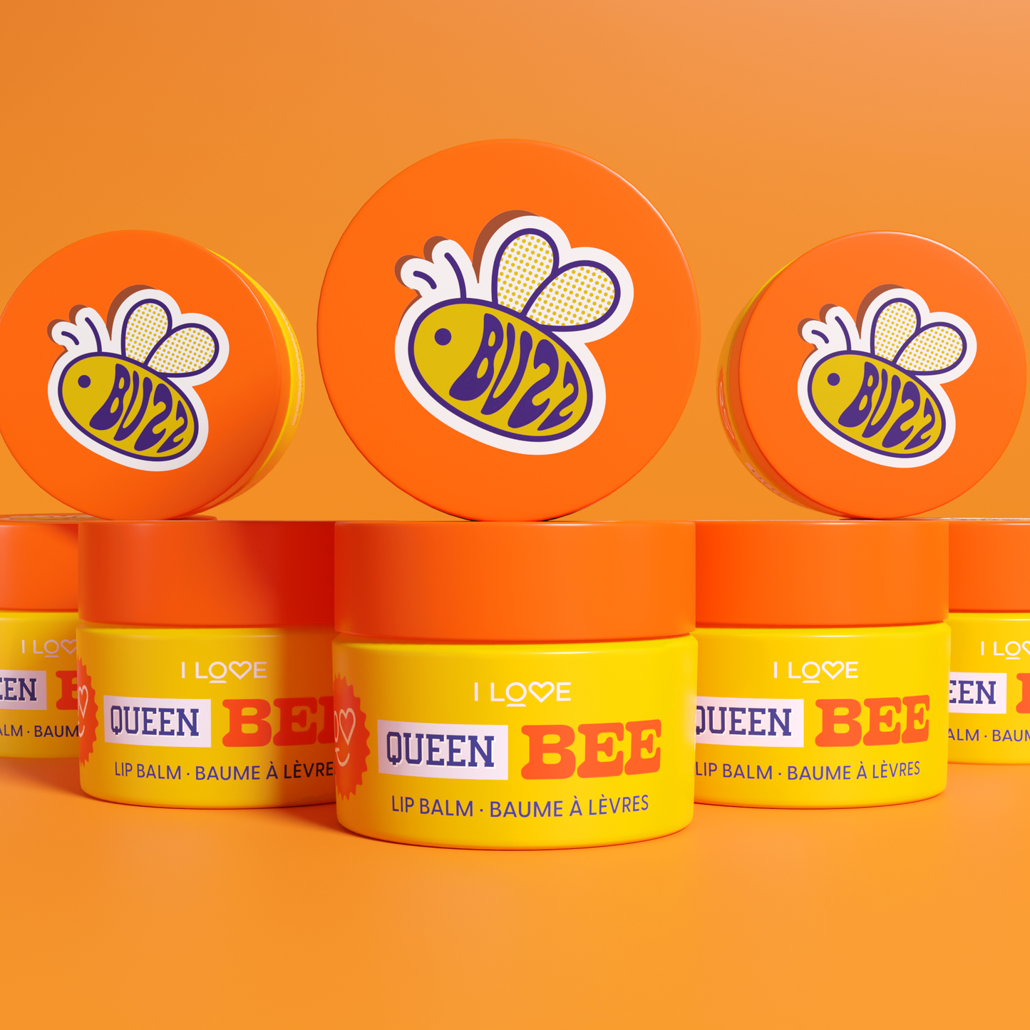 Balsam de buze Queen Bee I Love, 10 g