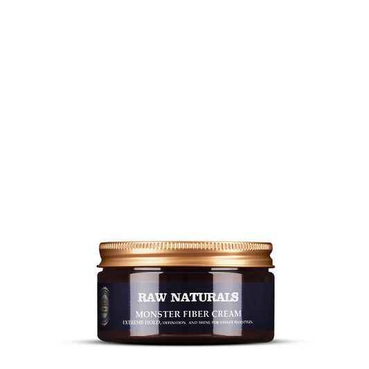Cremă de stilizare cu fixare ridicată Raw Naturals Monster Fiber Cream, 100 ml