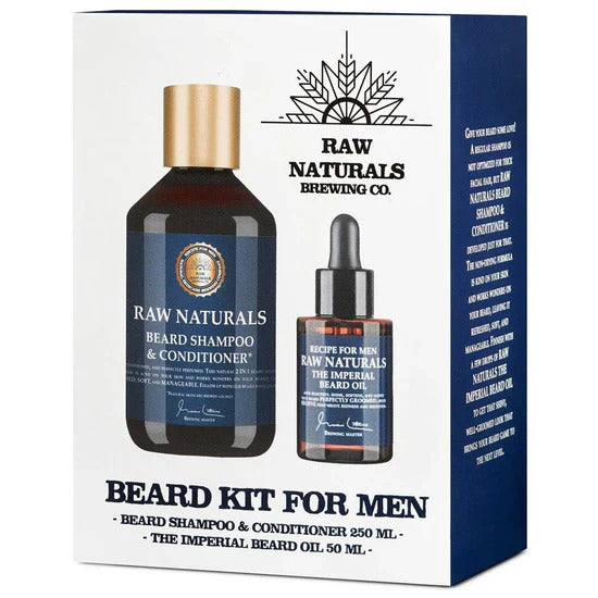 Kit pentru barbă Raw Naturals