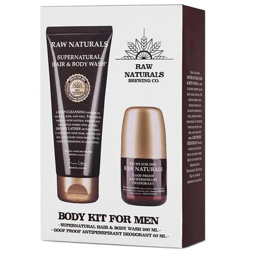 Kit pentru îngrijirea corpului Raw Naturals