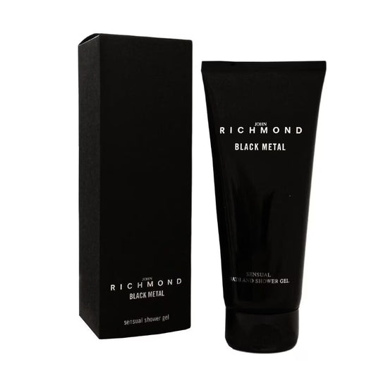 Gel de duș pentru femei Black Metal John Richmond, 200 ml