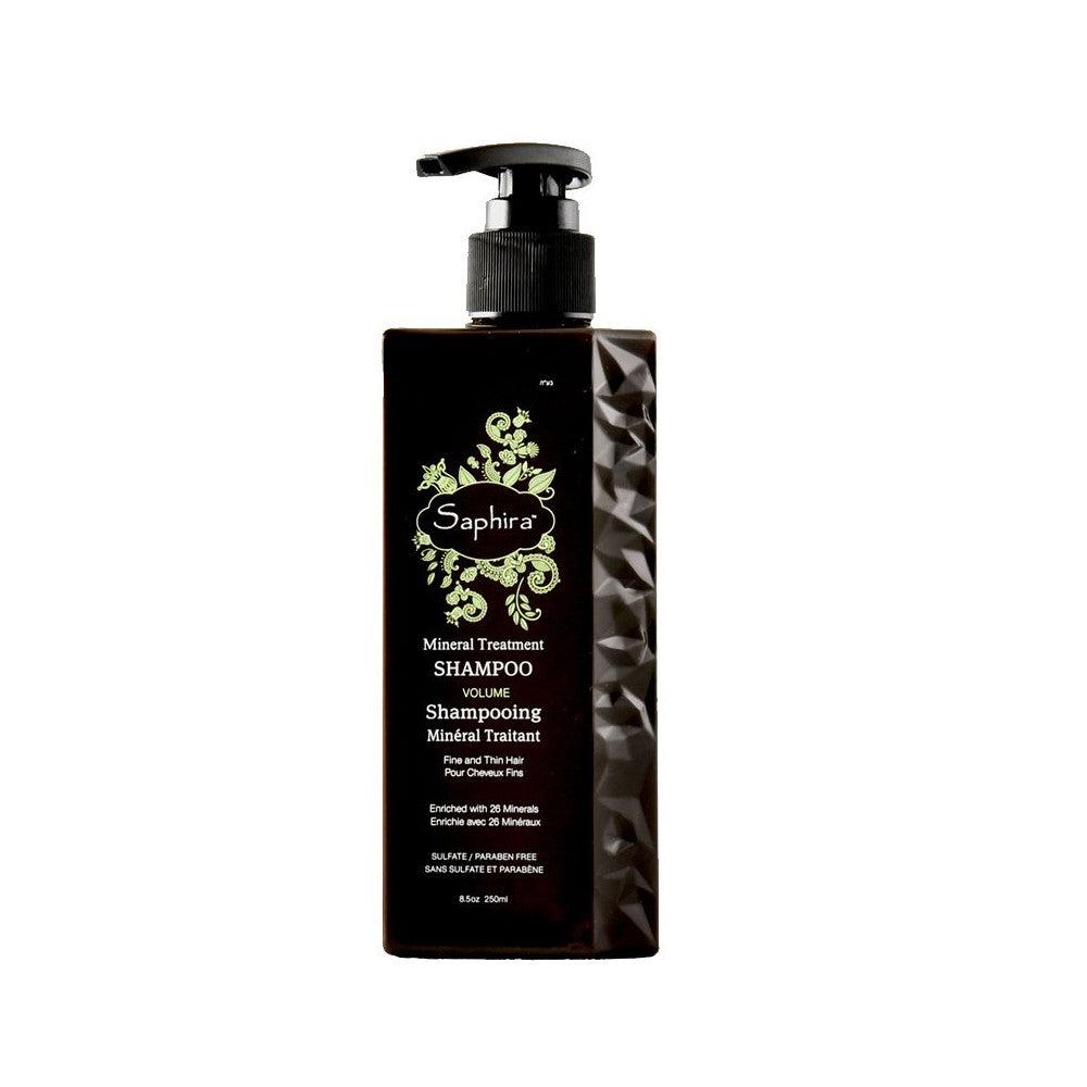 Șampon pentru volum Mineral Saphira pentru păr subțiat, 250 ml