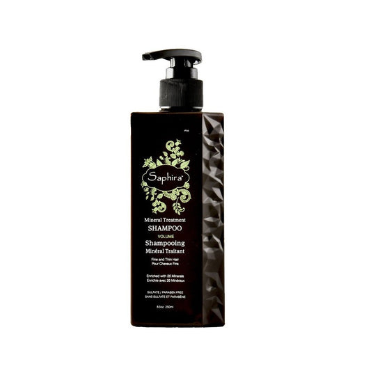 Șampon pentru volum Mineral Saphira pentru păr subțiat, 250 ml