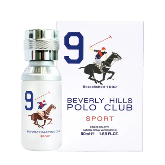 Apă de toaletă pentru bărbați Sport Nine Beverly Hills Polo Club, 100 ml