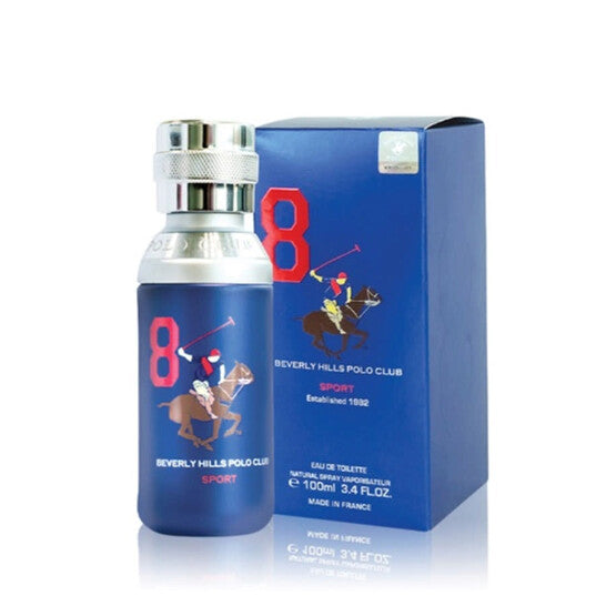 Apă de toaletă pentru bărbați Sport Eight Beverly Hills Polo Club, 100 ml