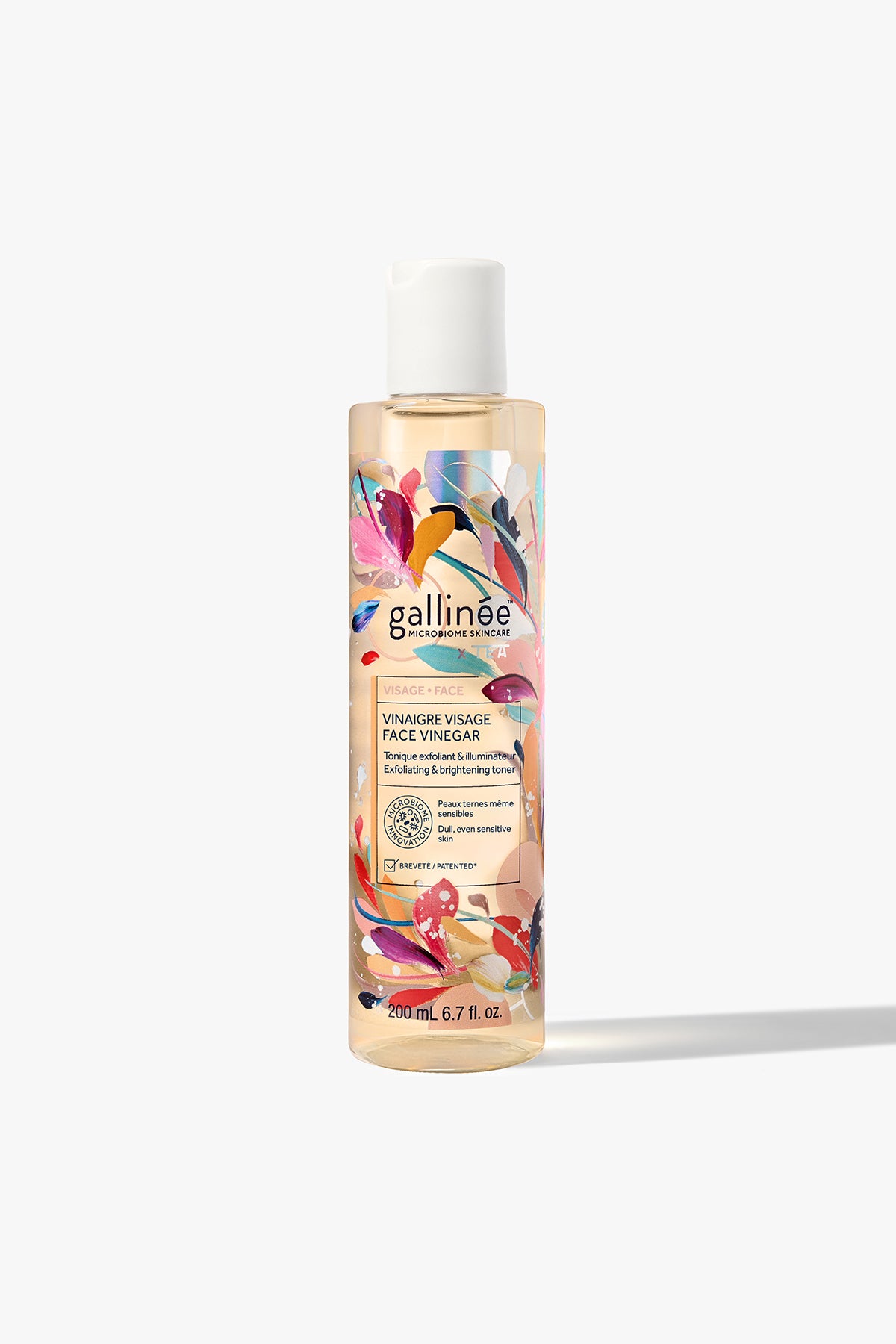 Loțiune tonică pentru față Gallinee cu otet de mere, Ediție Limitată, 200 ml